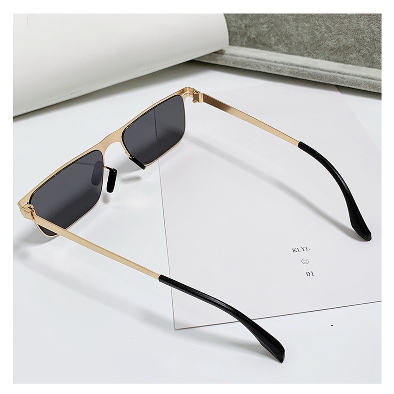 Kính Mát Gọng Kim Loại Phong Cách Âu Mỹ Mới Cho Nam