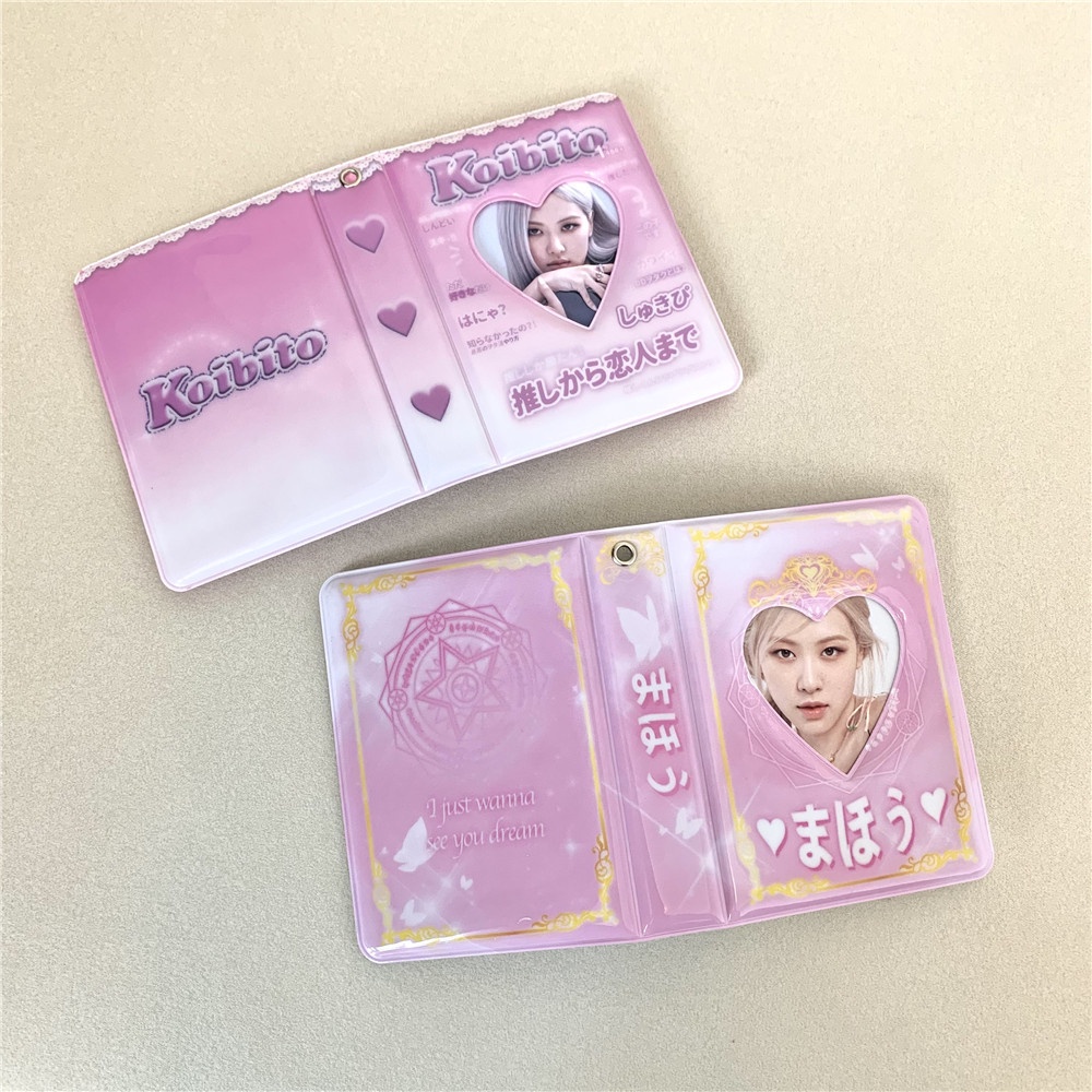 Cuốn Album Ảnh 3 Inch 40 Tấm Ảnh Bìa Hình Gấu Bầu Trời Đầy Sao Dễ Thương