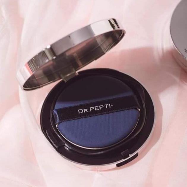 Phấn nén Dr.pepti chống nắng dưỡng trắng da chống lão hoá