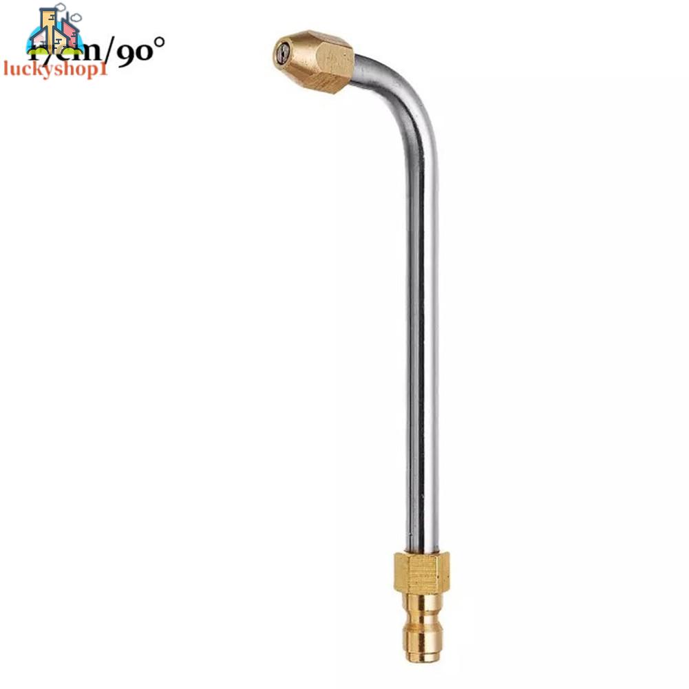 30°/90°/ U-Shape High Pressure Car Washer Angled Lance Extension Spray Wand Nozzle cleaning
