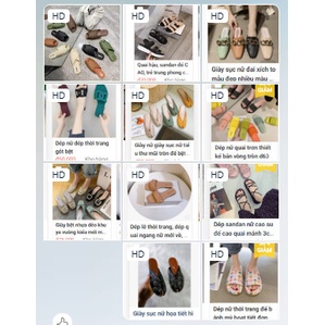 Dép quai ngang nữ, sale các mẫu ngẫu nhiên