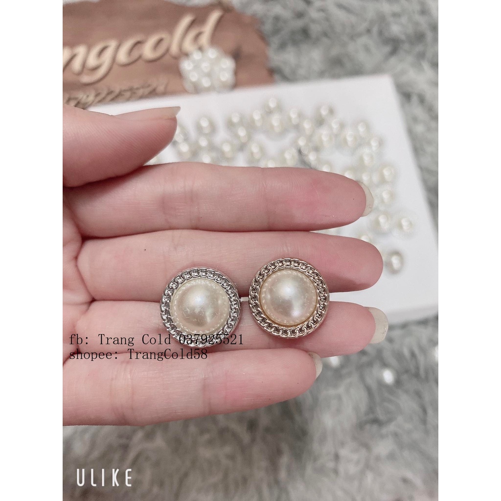 Set 6c Cúc áo ngọc size 1,8cm