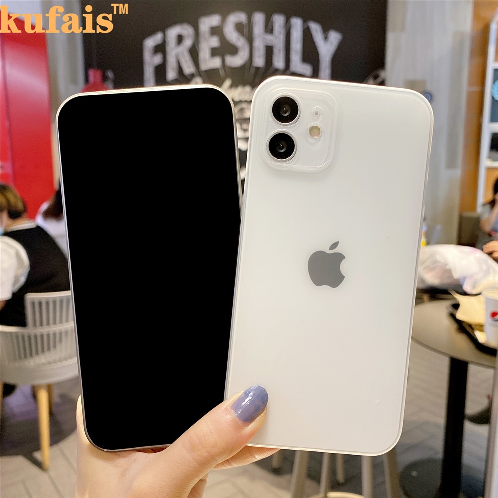 Ốp Điện Thoại Siêu Mỏng Độc Đáo Cho iPhone 12 Pro MAX 12Mini Cho iPhone 6 7 8 Plus X XR XS 11 Pro MAX se2020