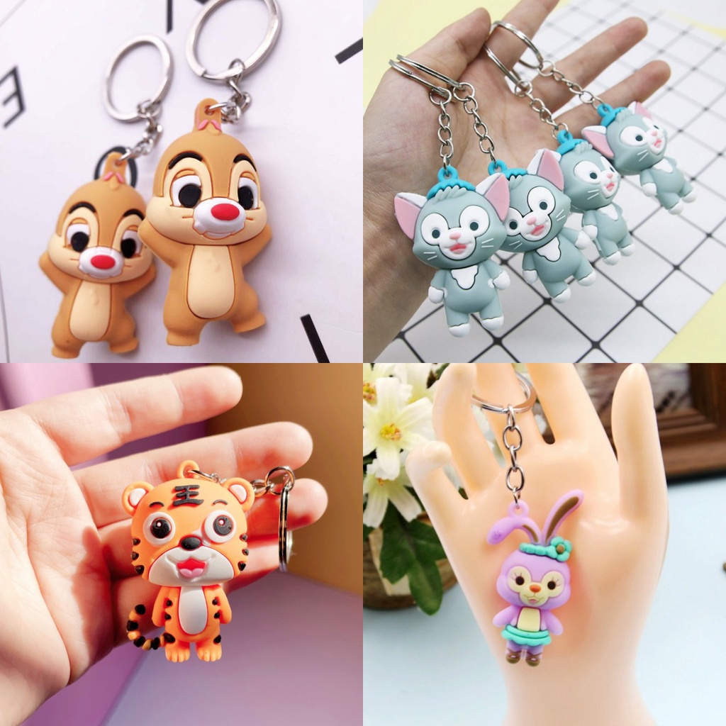 Móc khóa con vật đáng yêu