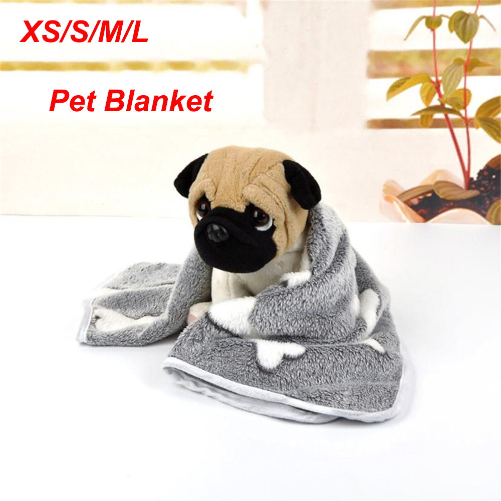 FASHYUNER Chăn mềm mại ấm áp tùy chọn kích thước dành cho thú cưng