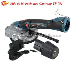 Máy rung ốp lát gạch caowang tp701 cao cấp, 2 chức năng rung và hít gạch chính hãng