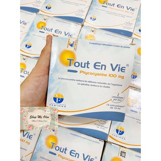 Tảo Biển Vitamin Tout En Vie nội địa Pháp (hộp 14 ống x 10ml) date T4/2026