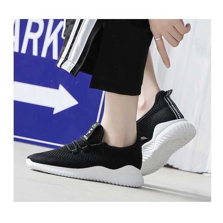 Giày thể thao nữ Chữ F Fashion [Giày thời trang Nữ] thông hơi mềm êm