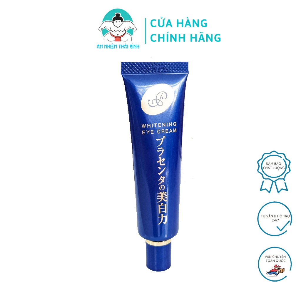 ⚡Chính hãng⚡ Kem dưỡng mắt Meishoku placenta medicated whitening eye cream nhật bản 30g
