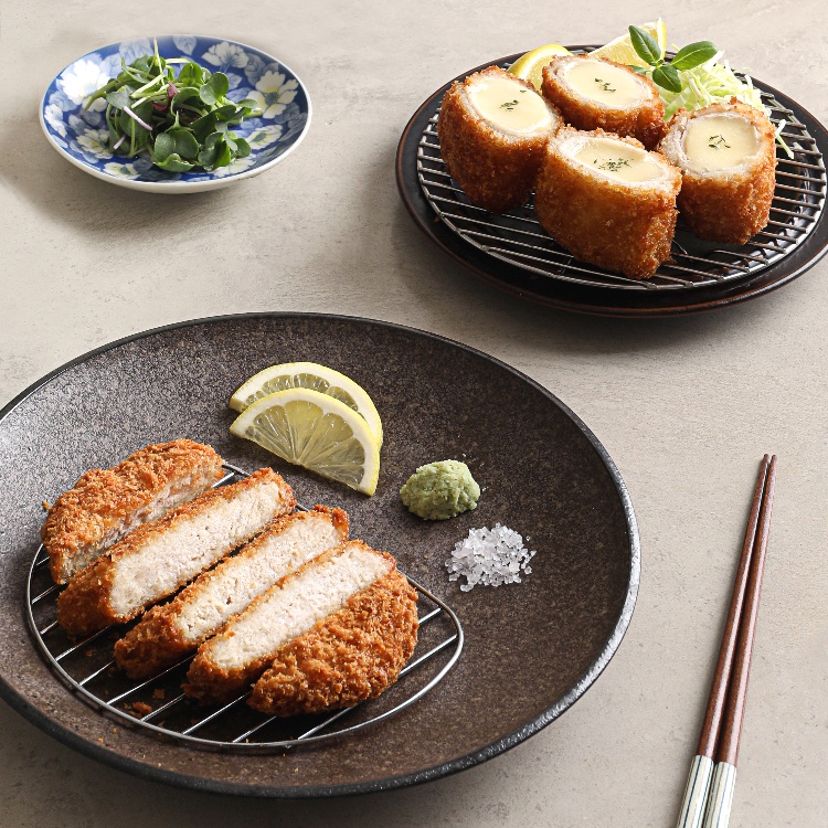 Thịt Heo Cốt Lết Chiên Xù & Phô Mai Chiên Xù 120g/1 túi