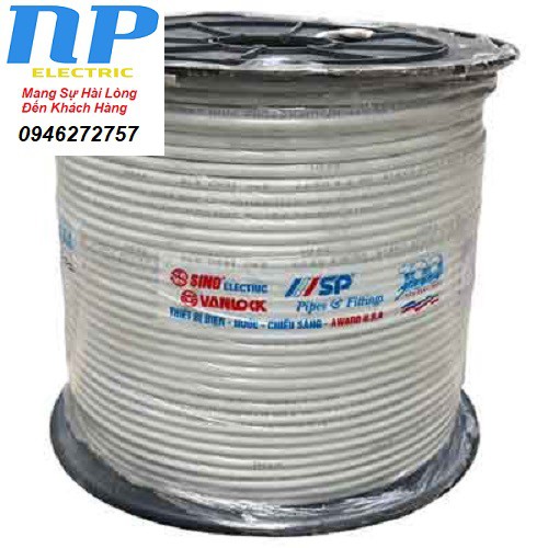 Cáp đồng trục Sino RG6 5C-FB lõi CCS 80 sợi - 305m