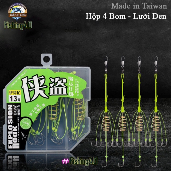 Hot sale Lưỡi Lăng Xê Lancer Chất Lượng Tốt - hộp 4 bom lưỡi - made in taiwan - AA4 - uy tín - sale
