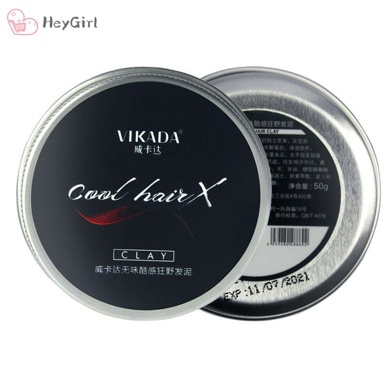 Matte Hair Styling Wax Men Hair Styling Mud Strong Hold Non Greasy