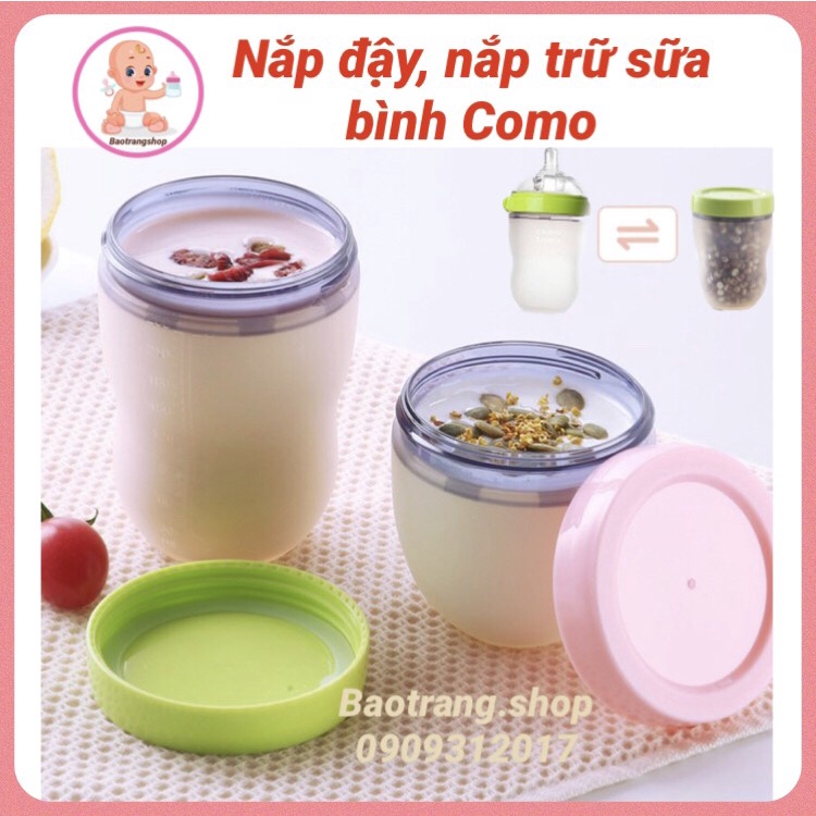 Nắp đậy bình sữa Como, nắp trữ sữa Como