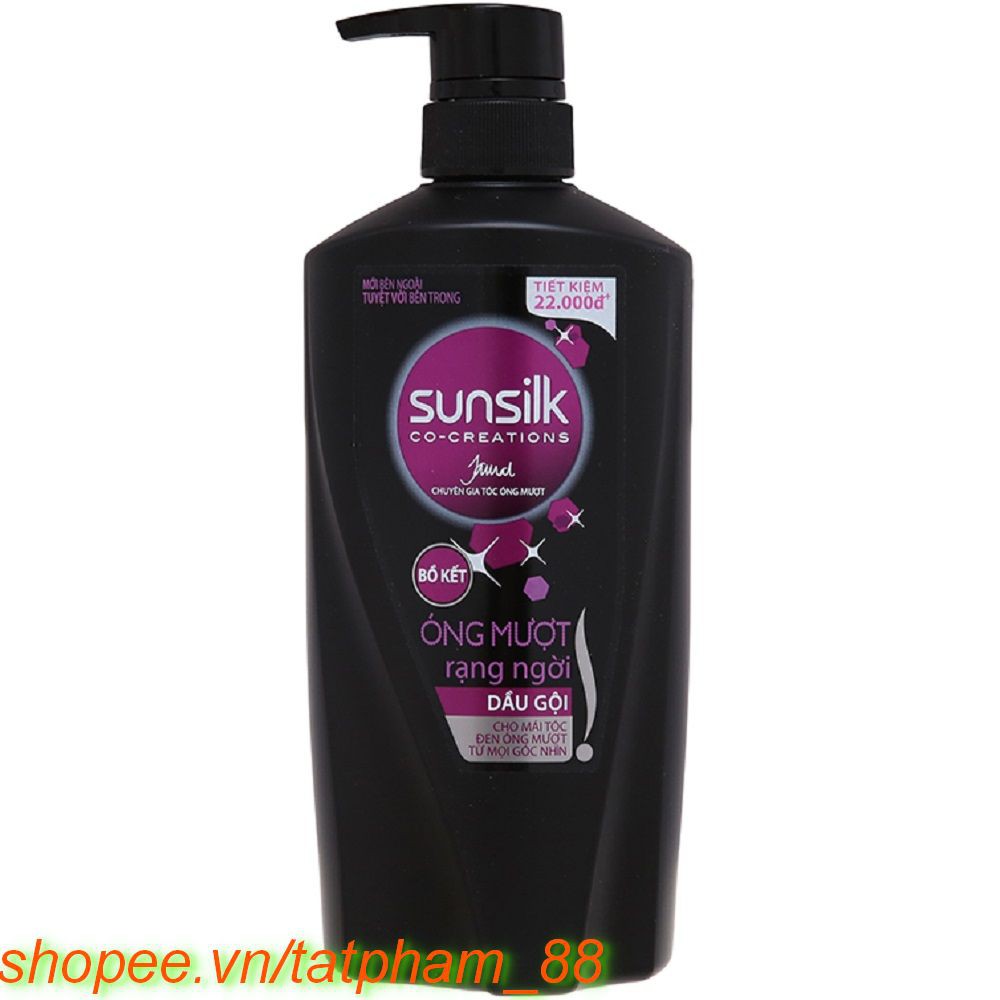 Dầu Gội Sunsilk 650g bồ kết óng mượt rạng ngời, 100% chính hãng tat cung cấp và bảo trợ.