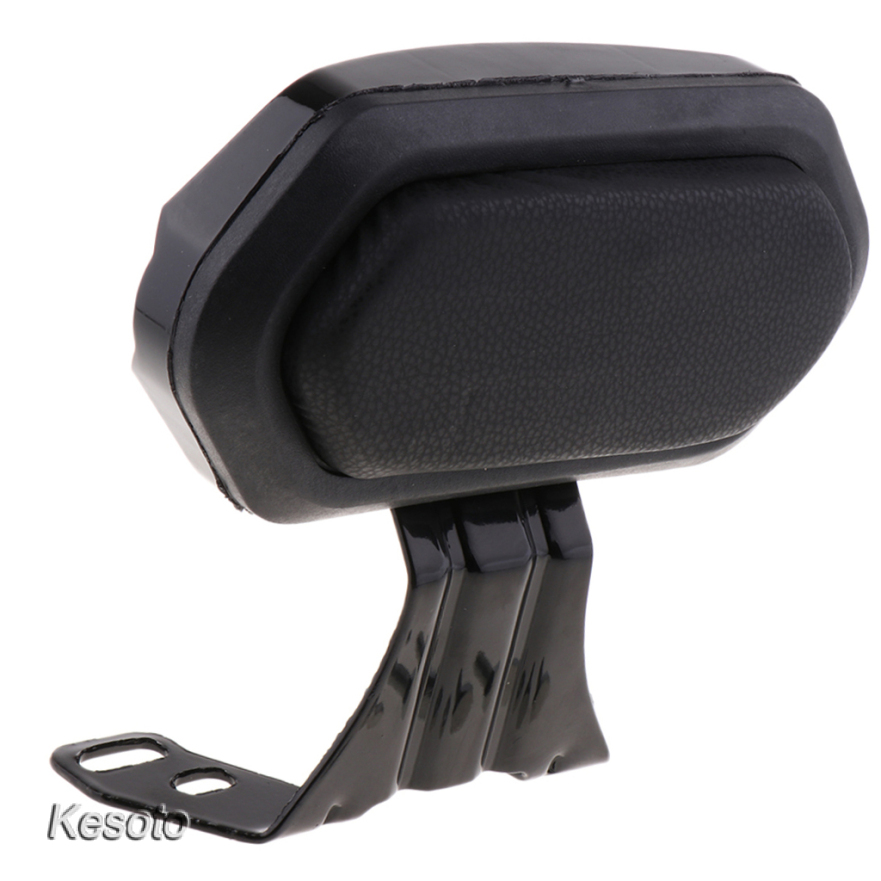 [KESOTO]Motorcycle Driver Rider Backrest Pad Plug-In Back Rest Mounting Kit