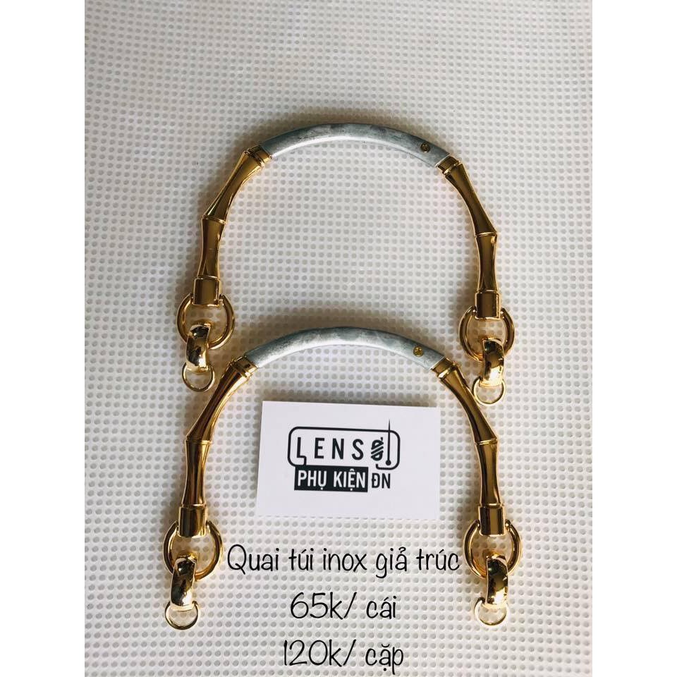 Quai inox giả trúc, nước xi bóng đẹp