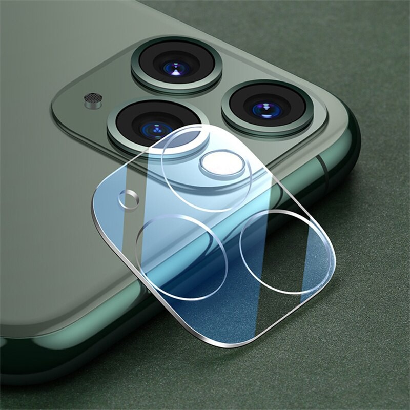Kính cường lực bảo vệ camera cho iPhone 12 11 Pro Max X 6 Plus SE 2020 tiện dụng