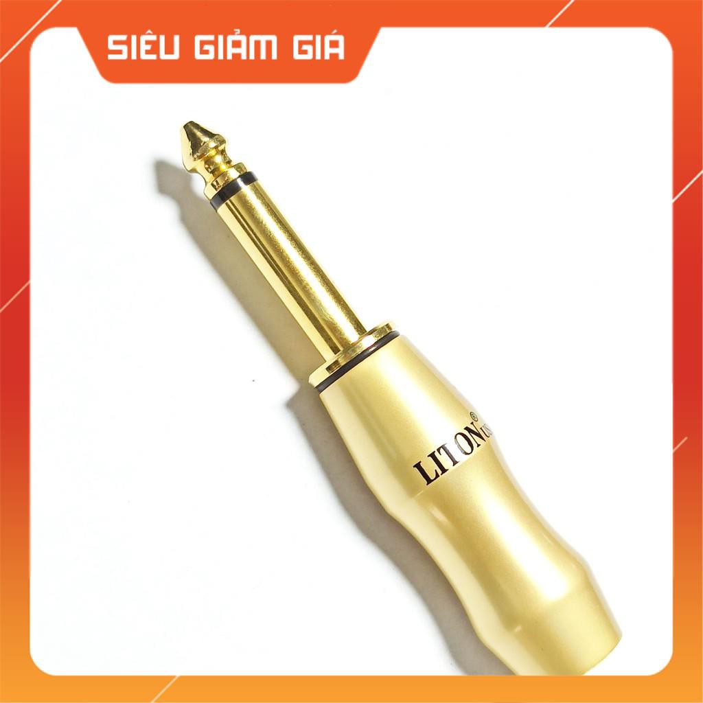 Jack 6ly Liton Gold cao cấp hàn dây tin hiệu – 1 cái