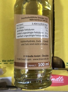 Dầu óc chó Walnussol 100ml