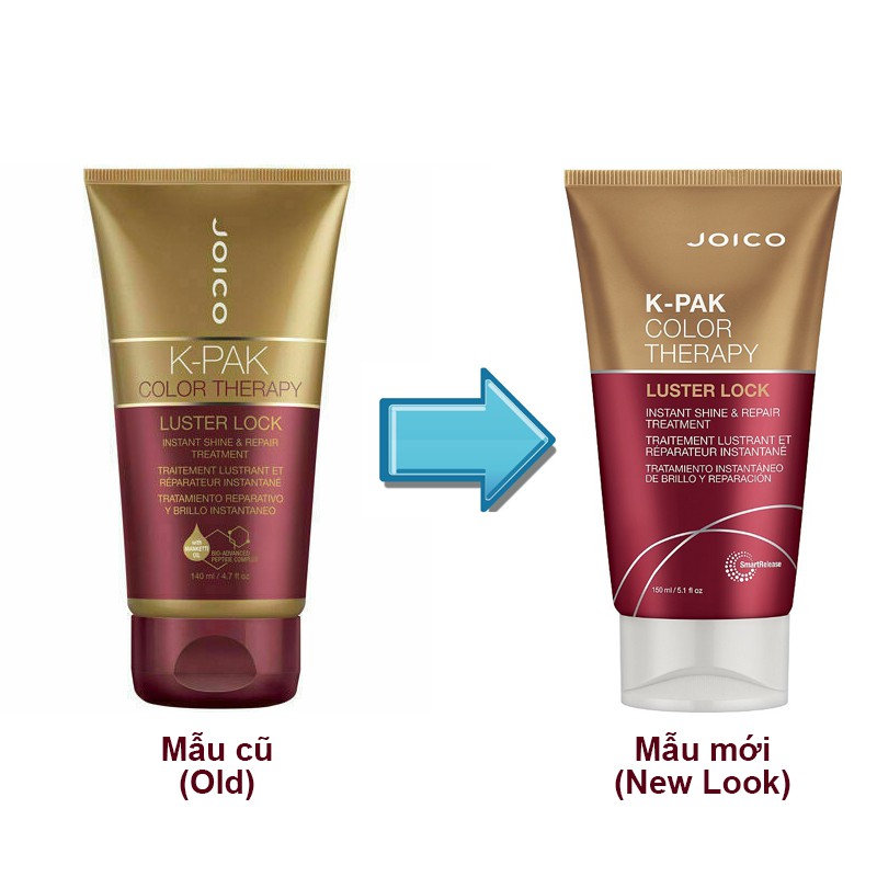 Hấp Dầu Khóa Màu Tóc Nhuộm và tăng cường độ bóng tóc Joico KPak Color Therapy Luster Lock 250ml