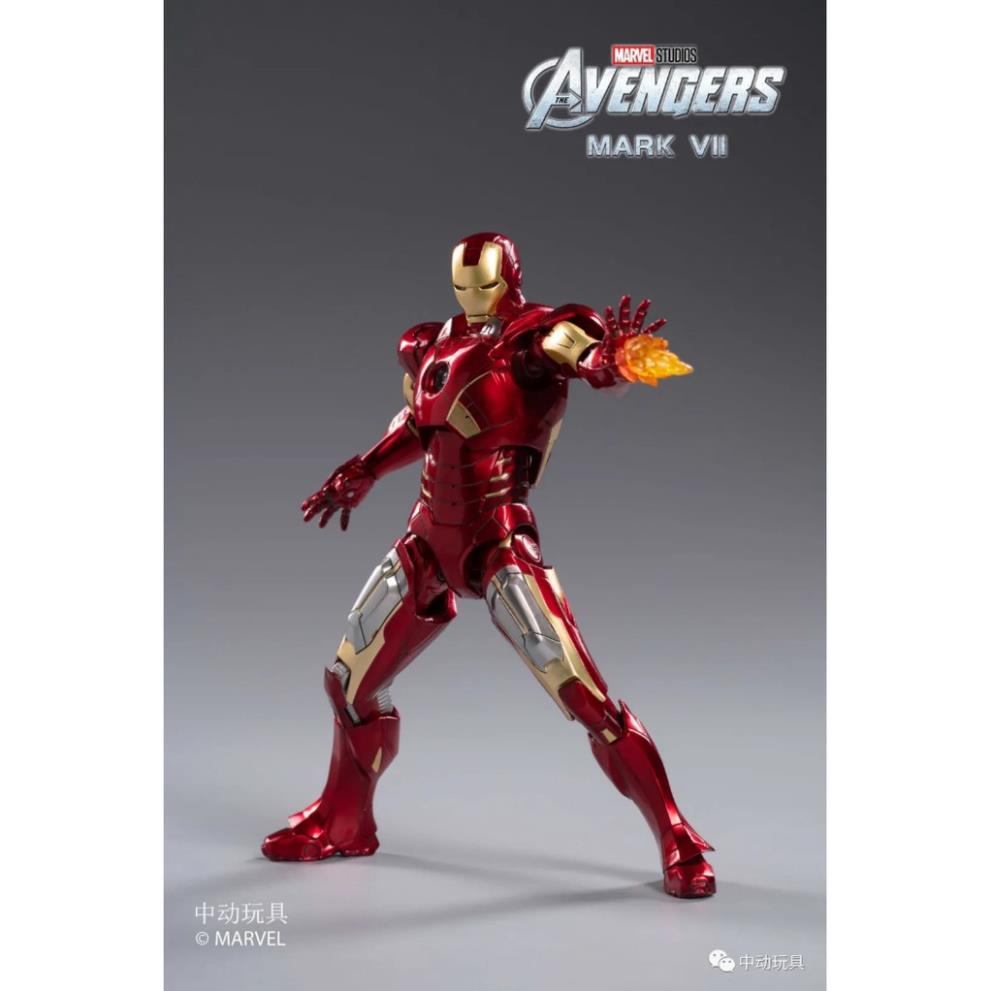 Mô hình ZD Toys Iron Man Mark VII  Scale 1:10