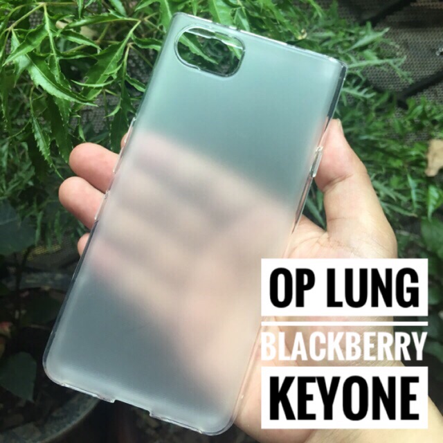 Hàng đẹp - Ốp lưng silicon BlackBerry Keyone