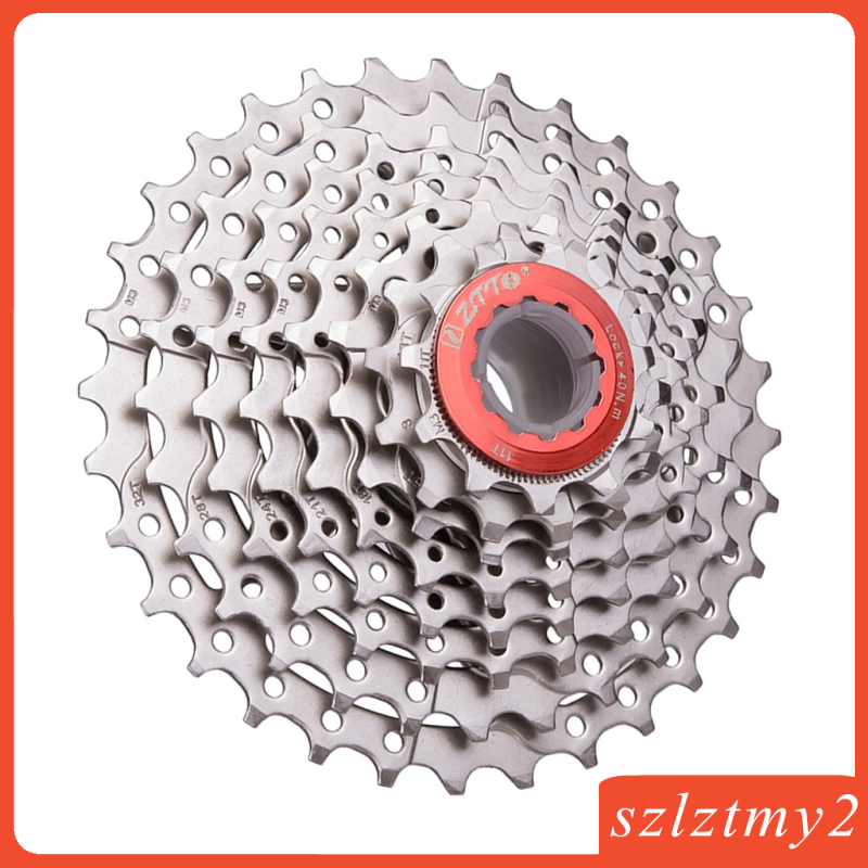 [galendale] Bicycle Parts Freewheel Cassette Sprocket, Solid Construction & Lightweight, for MTB Moutain Road Bike - 8 / 9 Speed, 11-25 Teeth / 11-32 Teeth