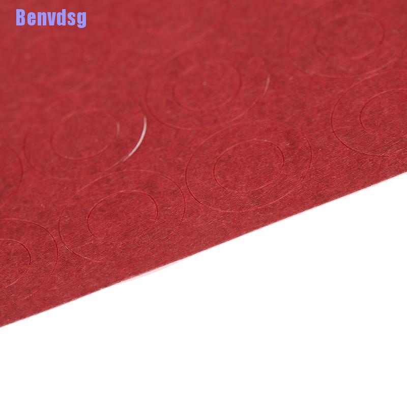 Bộ 200 Vòng Giấy Cách Nhiệt Màu Đỏ Cho 18650