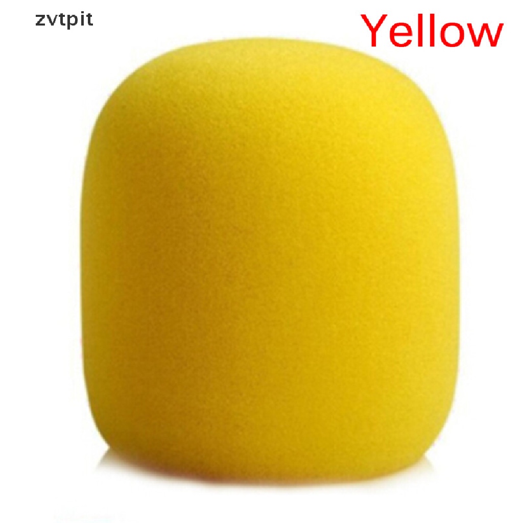 [ZVPT] Colorful Handheld Stage Microphone Windscreen Sponge Foam Karaoke Audio Cover DSF