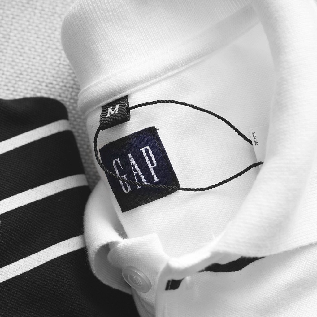 Áo polo kẻ ngang đơn giản 💥Size lớn > 100kg💥 Áo thun nam trung niên tinh tế GAP006 4M - Cotton cá sấu, chính hãng | BigBuy360 - bigbuy360.vn