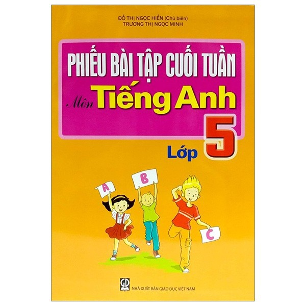 Sách Phiếu bài tập cuối tuần Tiếng anh lớp 5