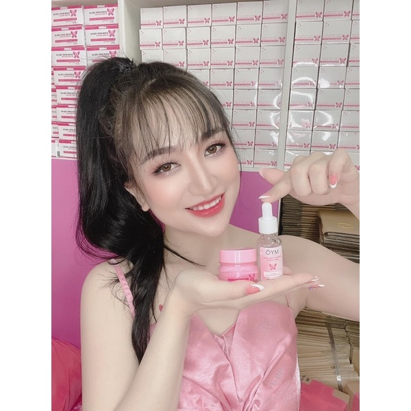 COMBO SERUM BƯỞI HỒNG & KEM FACE 2 TẦNG MYÔ