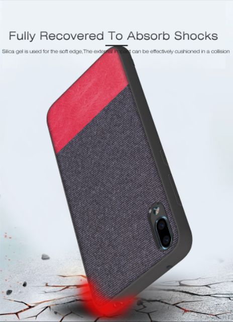 Ốp lưng Huawei Y7 Pro 2019 FREESHIP Từ 50k chống sốc vải da thời trang cao cấp