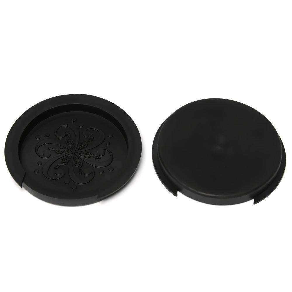 WONDER Khối Chặn Lỗ Âm Thanh Bằng Silicon Màu Đen Nhỏ Gọn Cho Đàn Guitar