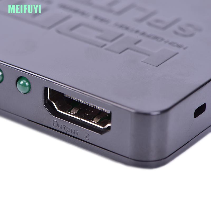 Bộ Chia Tín Hiệu Hdmi 4k Full Hd 1x2 2 Cổng 3d 1080p 1 In 2 | BigBuy360 - bigbuy360.vn