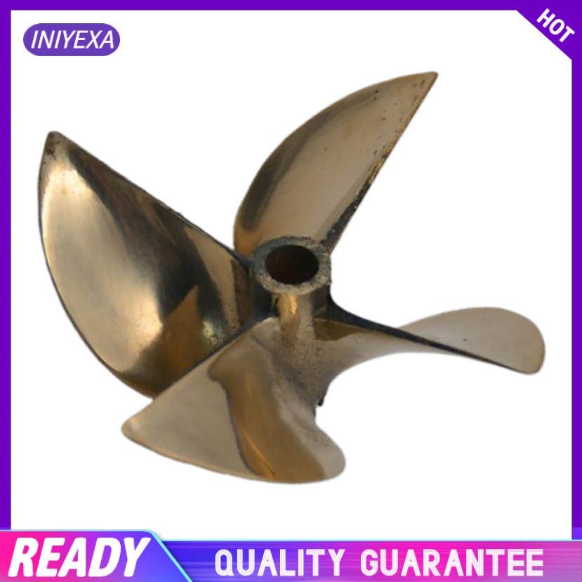 Cánh Quạt 4 Lưỡi 6717 26cc 67mm OD Cho Thuyền Điều Khiển Từ Xa 6.35mm 1 / 4 "