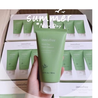 Sữa rửa mặt innisfree green tea - chính hãng Hàn Quốc
