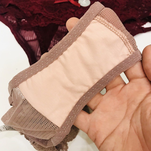 < Ren Mỏng - Mặc sướng >Quần lót nữ Peach hip ren eo thấp gợi cảm | BigBuy360 - bigbuy360.vn