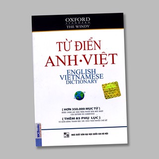 Sách - Từ điển Anh-Việt (Bìa trắng -mềm )