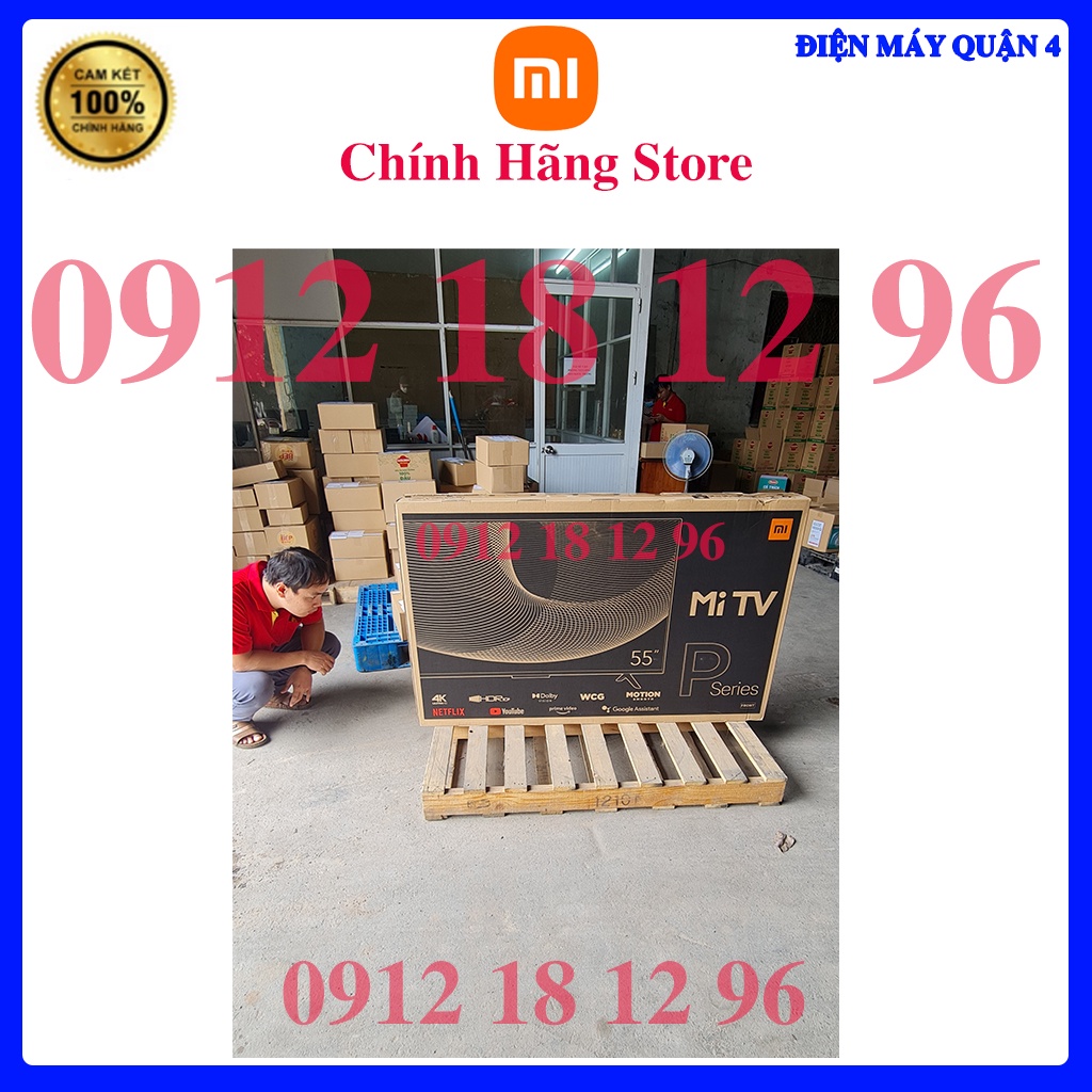 Smart tivi Xiaomi P1 55 inch ( XIAOMI L55M6-6ARG )- Hàng chính hãng - Bản quốc tế