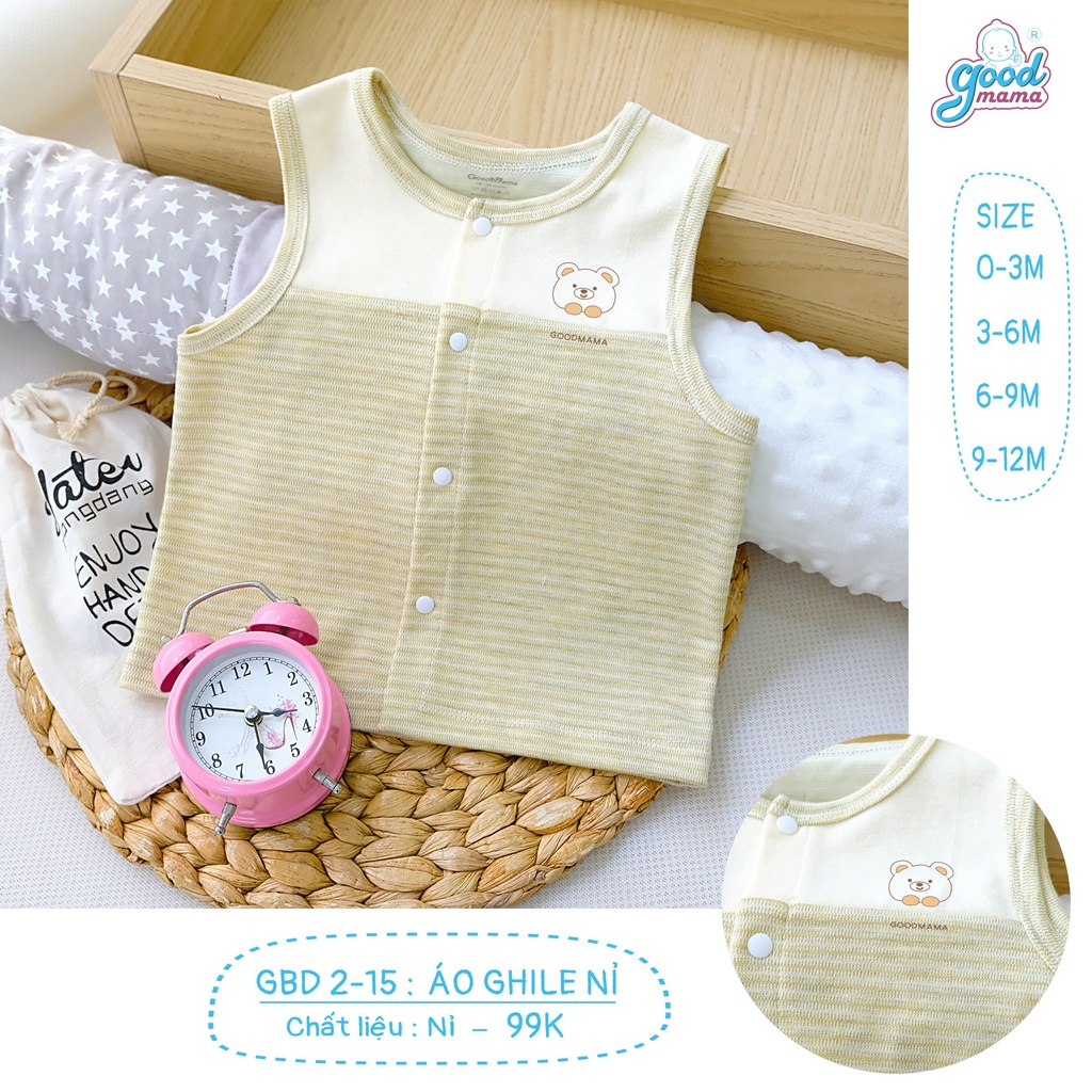 [Rẻ Vô Địch] Áo gile nỉ họa tiết động vật ngộ nghĩnh trẻ em Good Mama