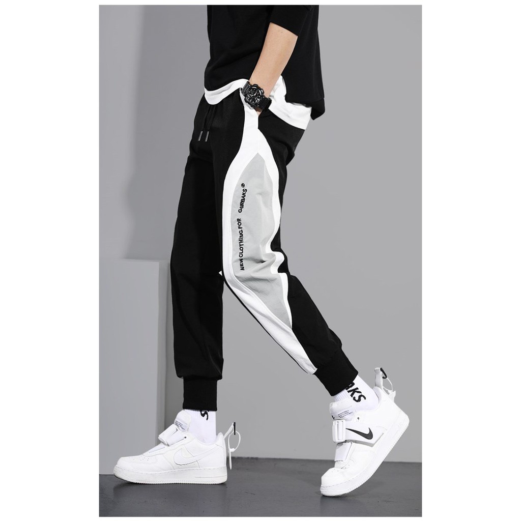 [Mã MAHM12 hoàn 15% đơn 99K tối đa 50K xu] MẪU QUẦN JOGGER PHỐI THỂ THAO CAO CẤP (Kèm Ảnh Thật)