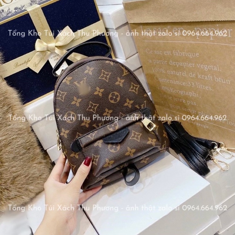 [Giá Sỉ] Balo mini hoạ tiết eo vỳ size 19 phong cách đơn giản dễ thương cho nữ