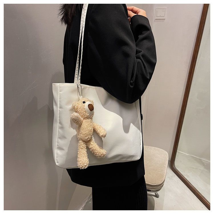 Túi Xách Nylon Màu Sắc Đơn Giản Thời Trang Cho Nữ