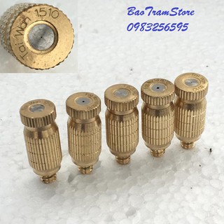 Set 5 đầu bep phun sương số chất liệu đồng thau
