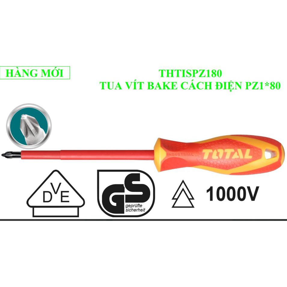 TUA VÍT CÁCH ĐIỆN TOTAL THTISPZ180