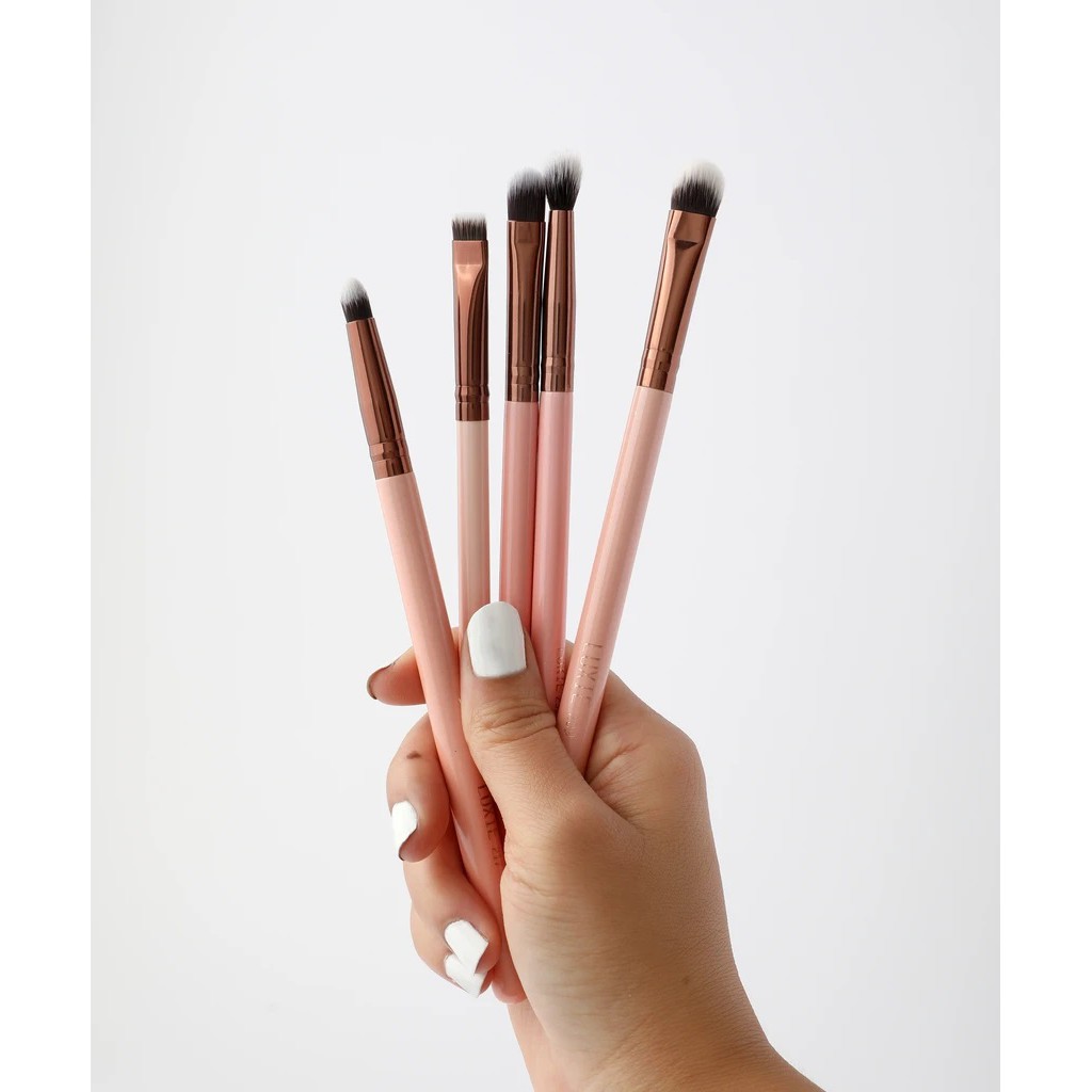 Luxie - Set 5 Cọ Phấn Mắt Luxie Eyeconic Set