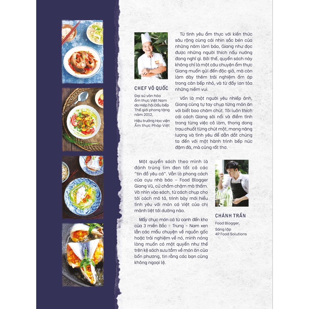 Sách - (Bìa cứng) Ăn Cơm Với Cá 30 món cá ngon của người Việt – Giang Vũ – Phương Nam Book – NXB Thế Giới