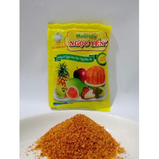 Muối Sấy Ngọc Yến Gói 100g, chấm gia cùng ngon date luôn mới nhất